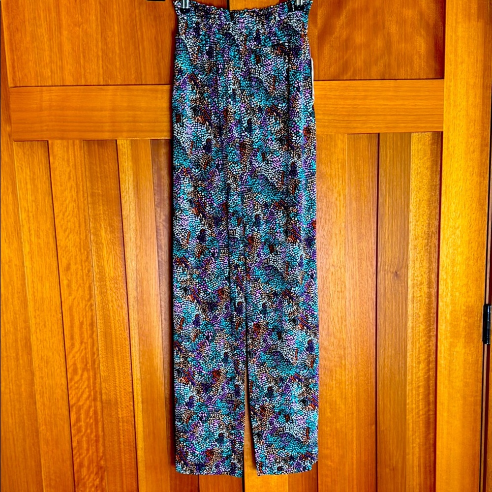 Bar111 print pants, XS, NWT